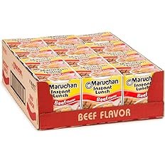 Maruchan Instant Lunch Beef, 2.25 Oz, Pack of 12